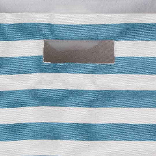 DII® Striped Square Storage Cube